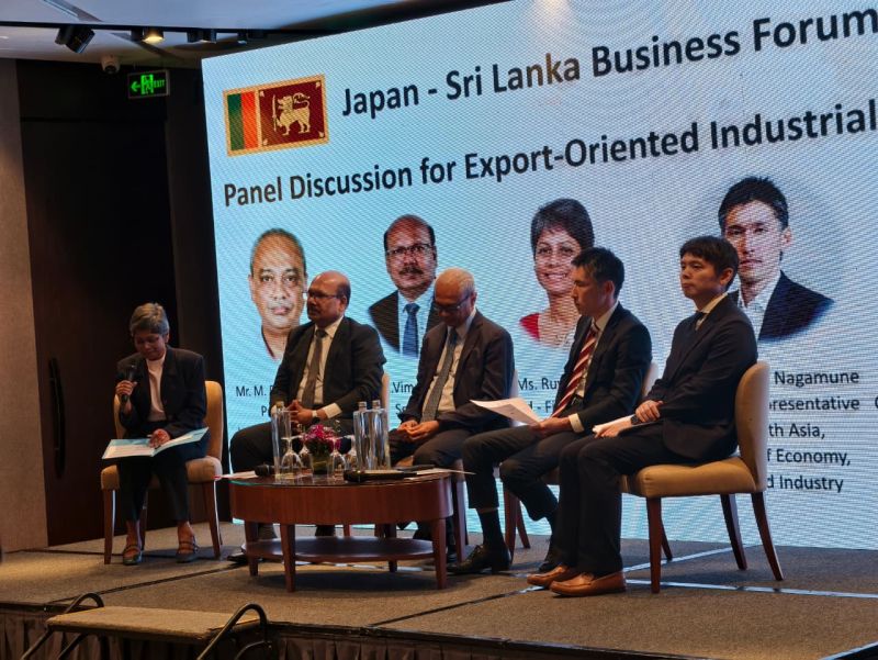 Business Forum on Investment Environment for Japanese Companies in Sri Lanka and Cocktail Reception at Jaic Hilton Colombo. hashtag #japan h