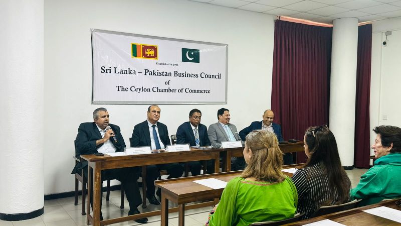 PAKISTAN DELEGATION OF FEMALE ENTREPRENEUR meeting at the Ceylon Chamber of Commerce's The Ceylon Chamber of Commerce