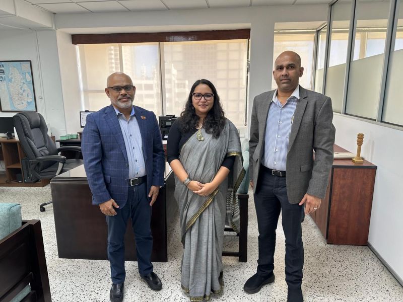 Meeting with Ms Devika Lal, First Secretary Economic & Commercial Indian High Commission.