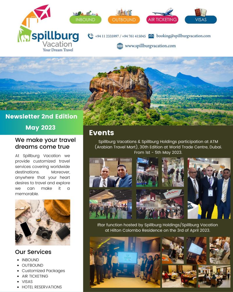 Stay up-to-date on the latest news and insights in the May 2023 edition of Spillburg Vacation newsletter! Discover upcoming events, new pack