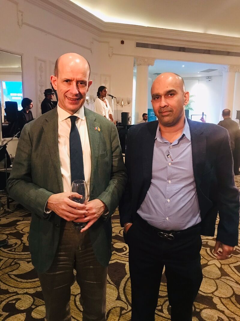 "Wine Evening 2023' organized by the Sri Lanka - France Business Council (SLFBC) The Ceylon Chamber of Commerce and associated with The Euro