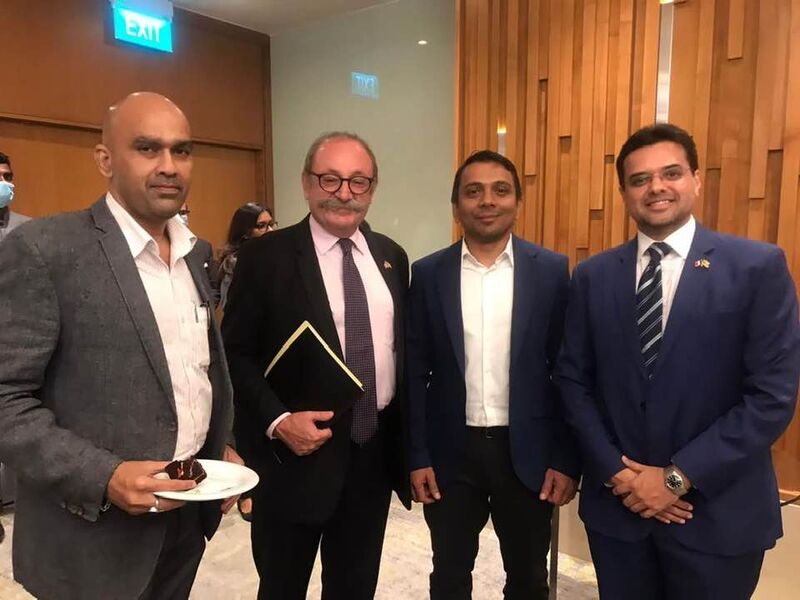18th Annual General Meeting & Networking Session Sri Lanka – France Business Council at JAIC Hilton, Colombo. (30th June 2022)
