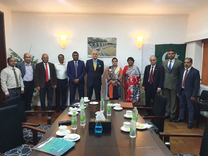 SLPBC Met His Excellency Major General (R) Umar Farook Burki, H (M) - High Commissioner of Islamic Republic of Pakistan-at the High Commissi