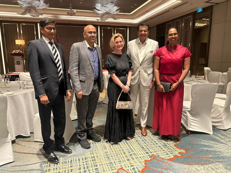 Ambassador of Norway to Sri Lanka with residence in New Delhi, to commemorate the 75th anniversary of diplomatic relations between Norway an